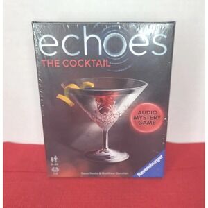 Echoes The Cocktail Audio Mystery Game New  Ravensburger 2021 Adult‎ Game Night